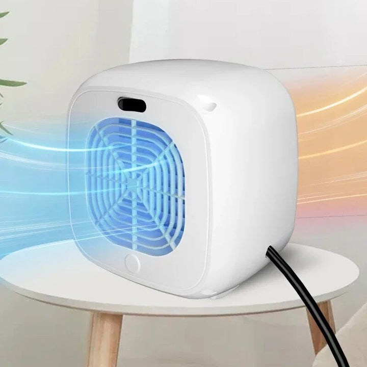 Warmfell™ Compact Cube Heater with Quiet Running for Desk and Bedside