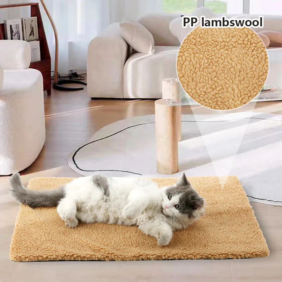 Warmfell™ Self-Warming Pet Pad for Cats and Dogs, No Plug Needed