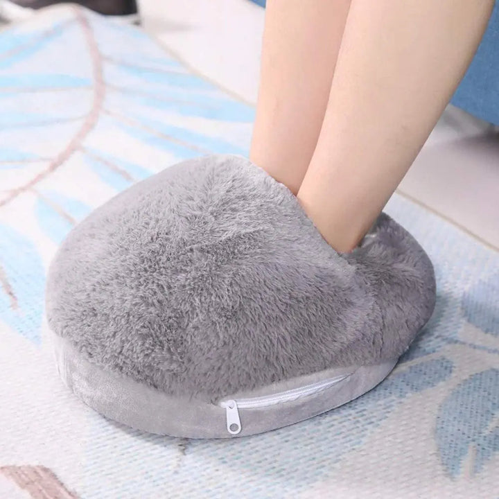 Warmfell™ Soft Velvet USB Foot Warmer With Steady 50–60°C Heat