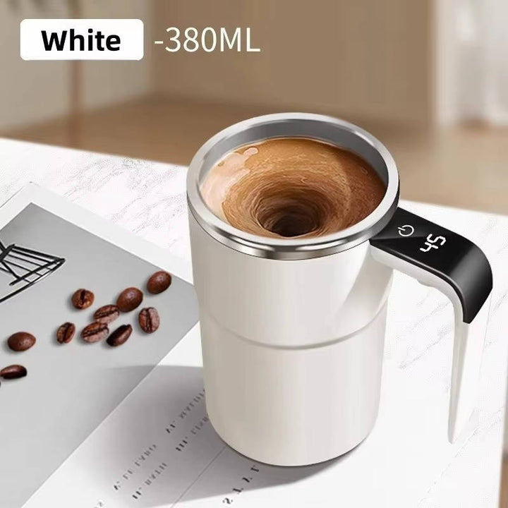 Warmfell™ Rechargeable Self-Mixing Coffee Mug With Leakproof Lid