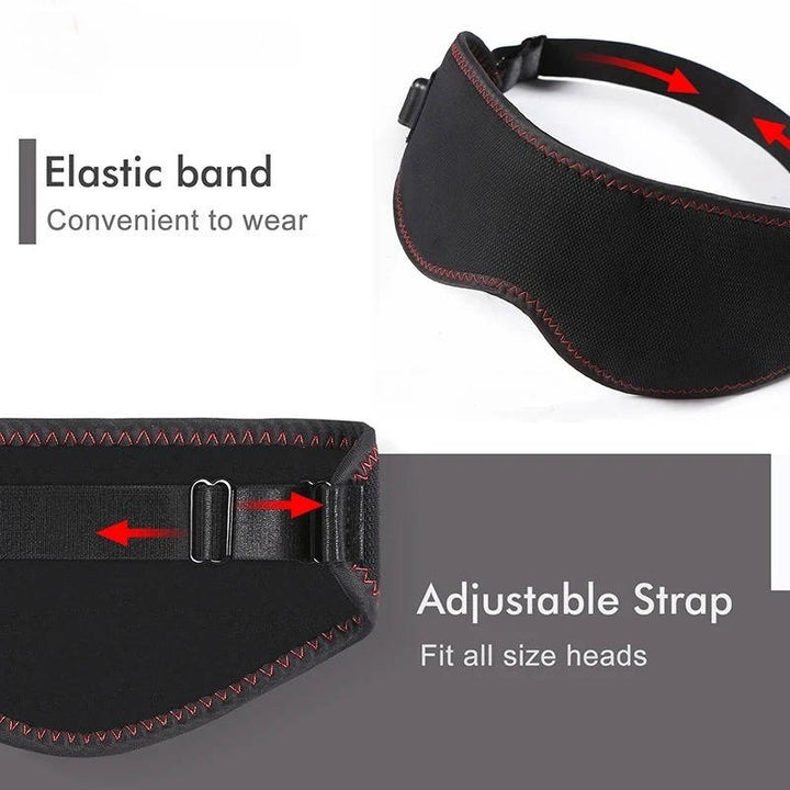 Warmfell™ USB Heated Eye Mask With 3 Heat Levels and Vibration
