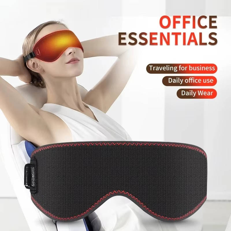 Warmfell™ USB Heated Eye Mask With 3 Heat Levels and Vibration