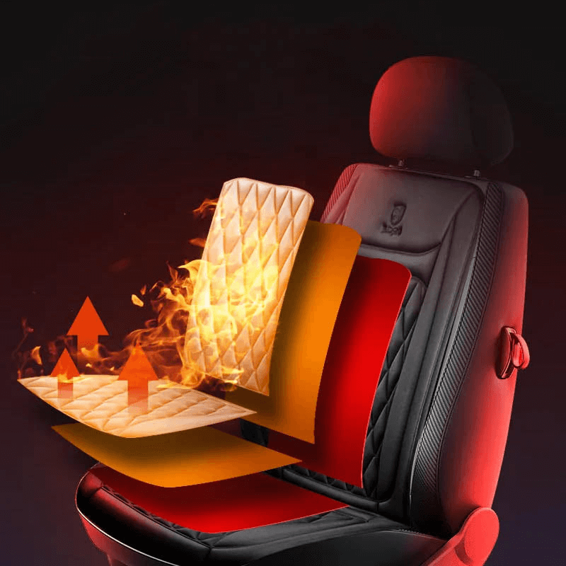 Warmfell™ Heated Car Seat Cover with Adjustable Temperature