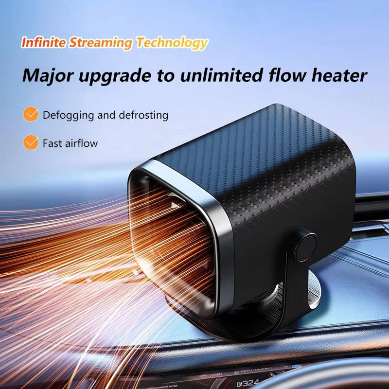 Warmfell™ 12V/24V Ceramic Car Heater &amp; Windscreen Defroster