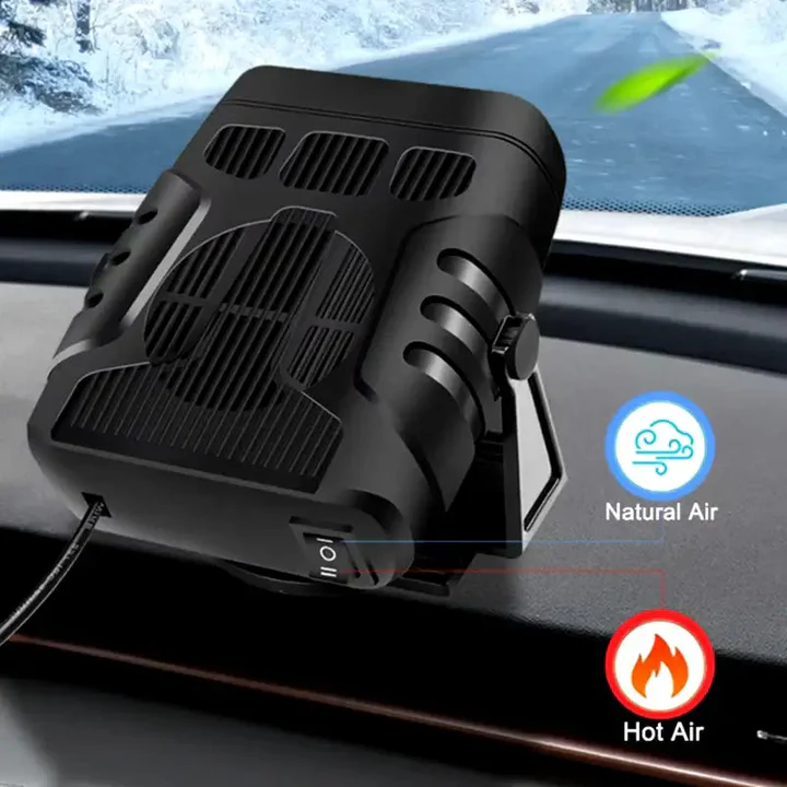 Warmfell™ 2-in-1 Portable Car Heater &amp; Cooling Fan, 12V Plug-in