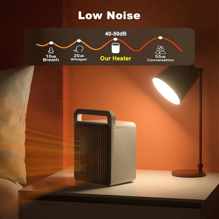 Warmfell™ Compact 600W Fan Heater with Two Heat Settings