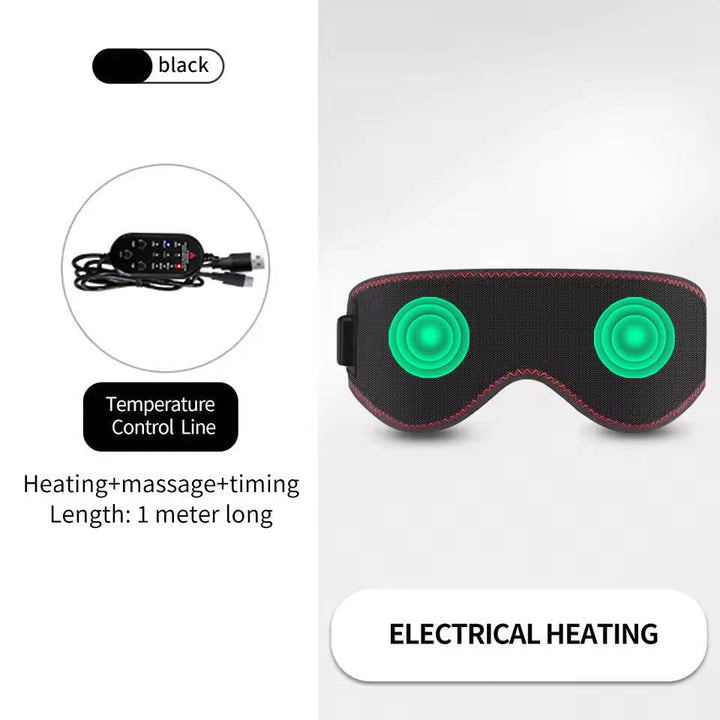 Warmfell™ USB Heated Eye Mask With 3 Heat Levels and Vibration