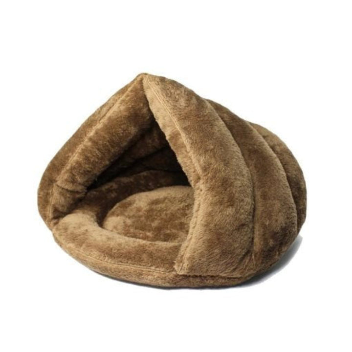 Warmfell™ Self-Warming Cat Bed with Soft Faux Fur and Non-Slip Base
