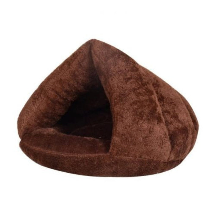 Warmfell™ Self-Warming Cat Bed with Soft Faux Fur and Non-Slip Base