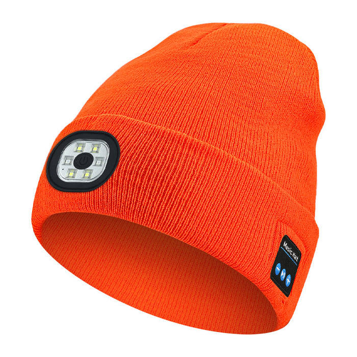 Warmfell LED Light Beanie with Bluetooth Music