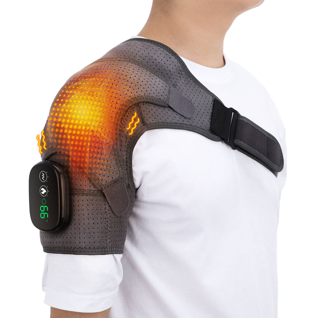 USB Rechargeable Heated Shoulder Wrap, Soothing Warmth