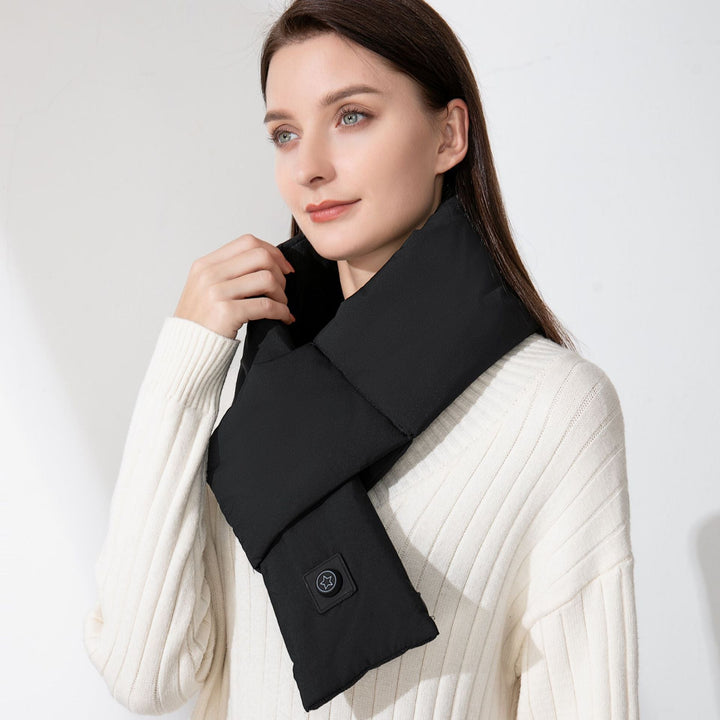 Warmfell™ Heated Cotton Scarf with USB and 3 Heat Settings