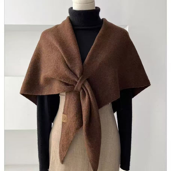 Warmfell Soft Wool Triangle Shawl in 8 Colours