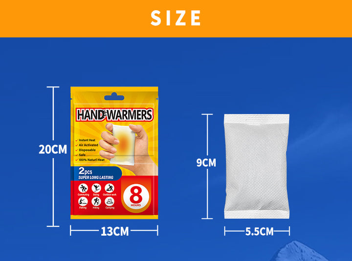 Self-Heating Hand Warmers – Instant Air-Activated Heat Packs