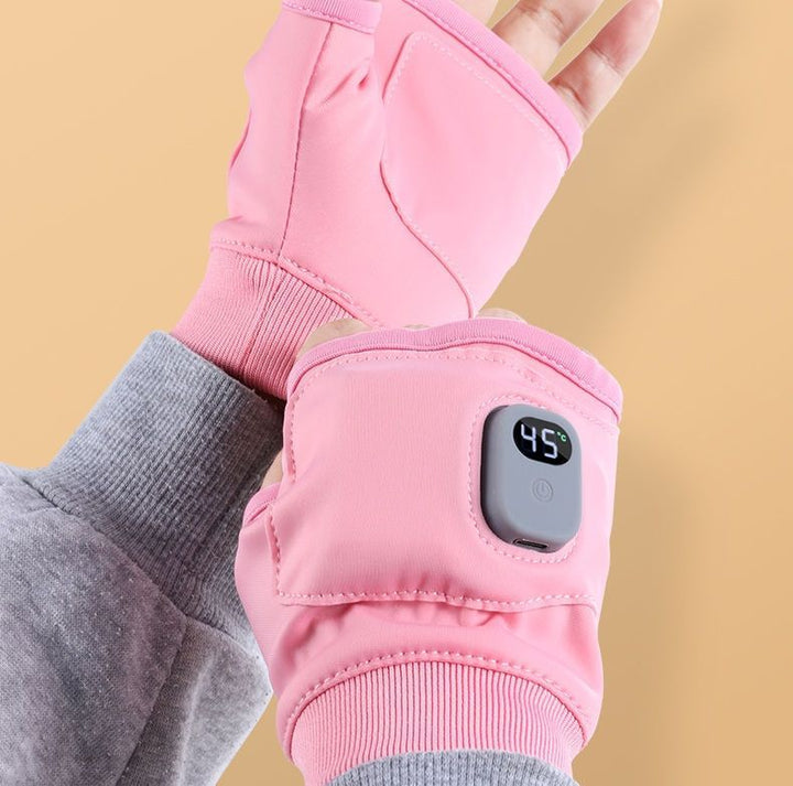 Rechargeable Heated Gloves – Digital Display, 3 Heat Levels