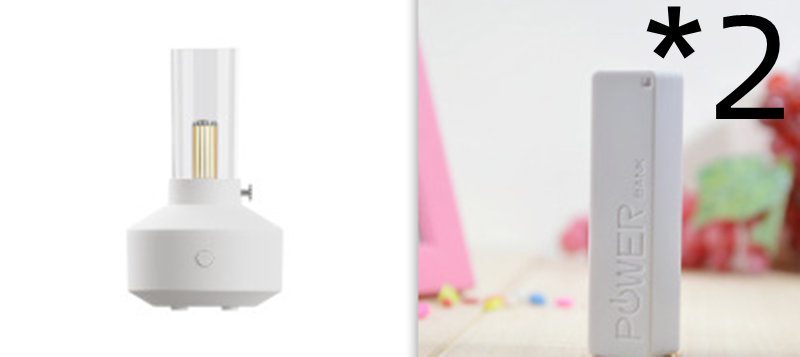 Retro Aroma Diffuser With Candlelight Filament Night Light