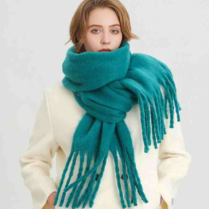Warmfell Thick Fluffy Winter Scarf in 19 Colours