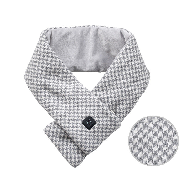 Warmfell™ Heated Cotton Scarf with USB and 3 Heat Settings