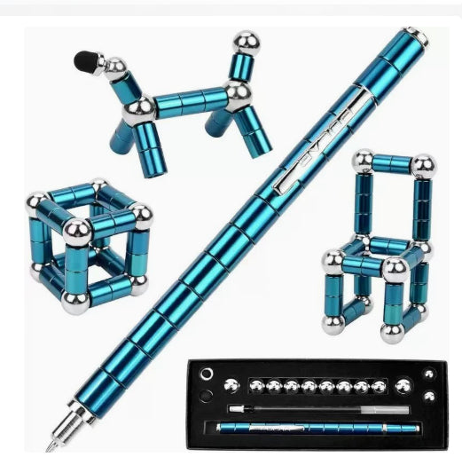 Warmfell Magnetic fidget pen you can build into shapes