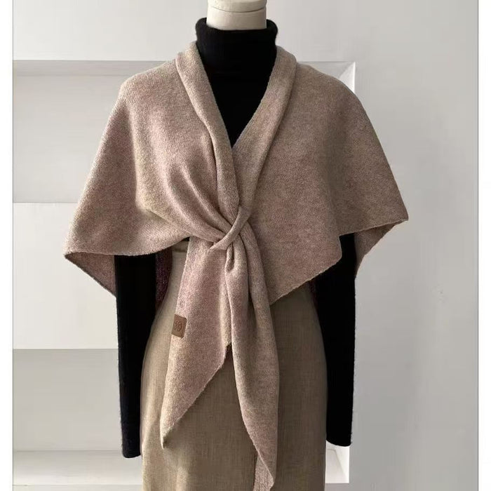 Warmfell Soft Wool Triangle Shawl in 8 Colours