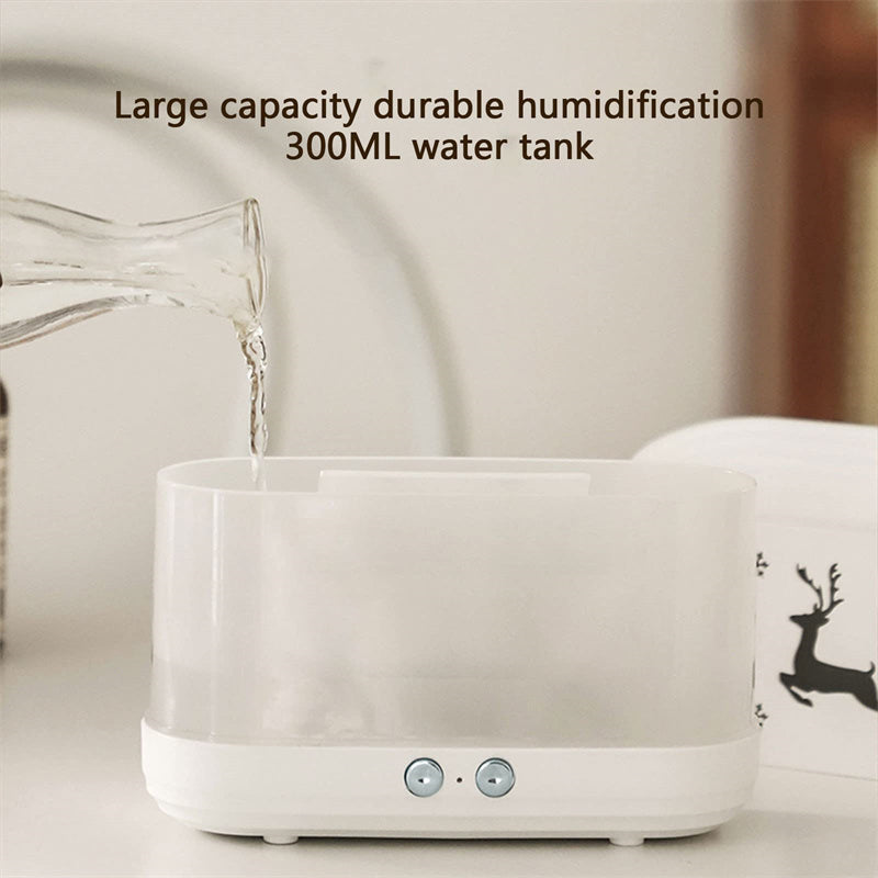 Flame Diffuser with Elk Design – Quiet Aroma Mood Light