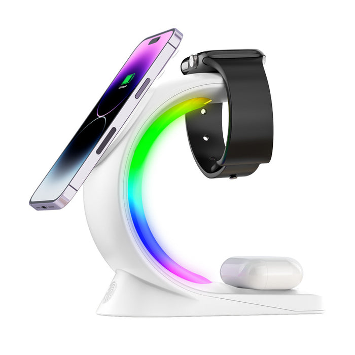 Warmfell Magnetic charging station with RGB mood light