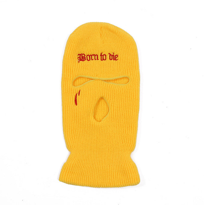 Neon Cotton Balaclava, Three-Hole Full Face Ski Mask