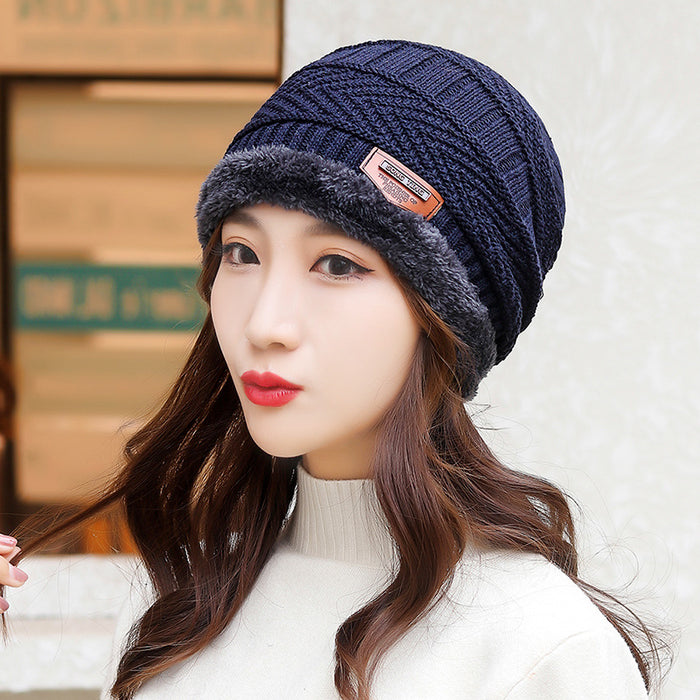 Warmfell Knitted balaclava hat with optional matching scarf