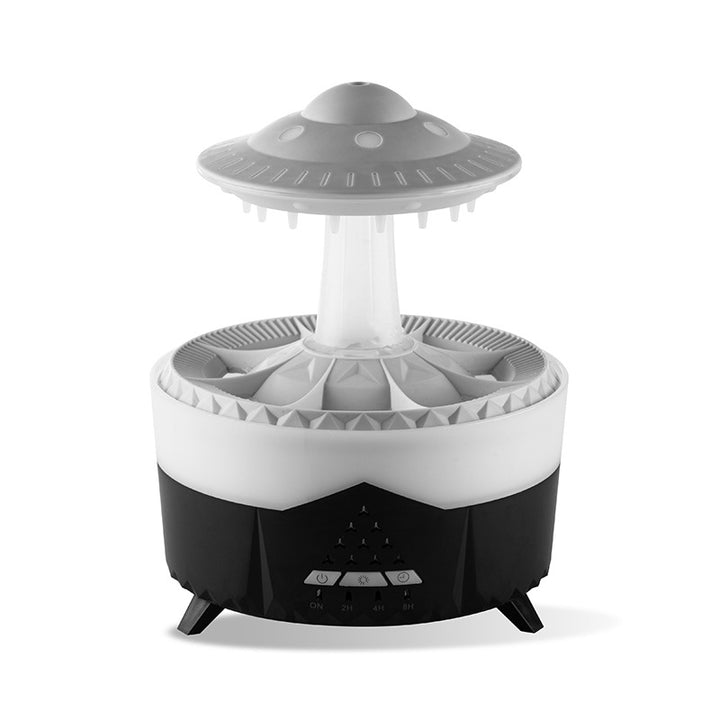 UFO Raindrop Humidifier With Water Drop Sound And Aroma Diffuser
