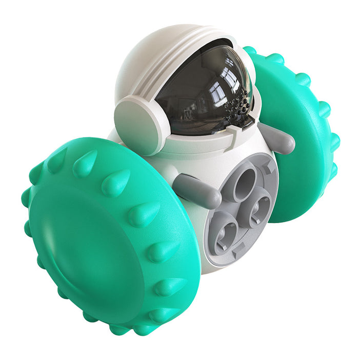 Warmfell Wobbling robot treat toy that slows down eating