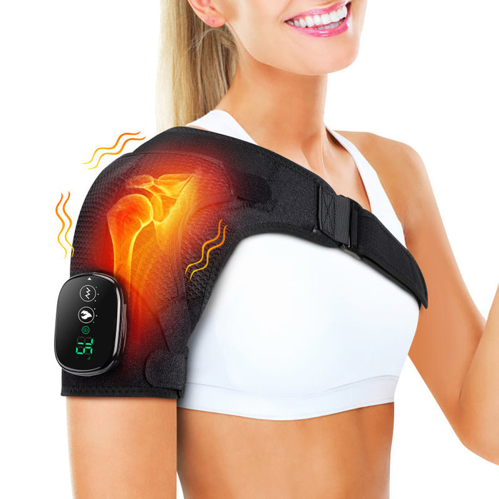 Warmfell Rechargeable heated shoulder wrap with timer – also fits knee or elbow