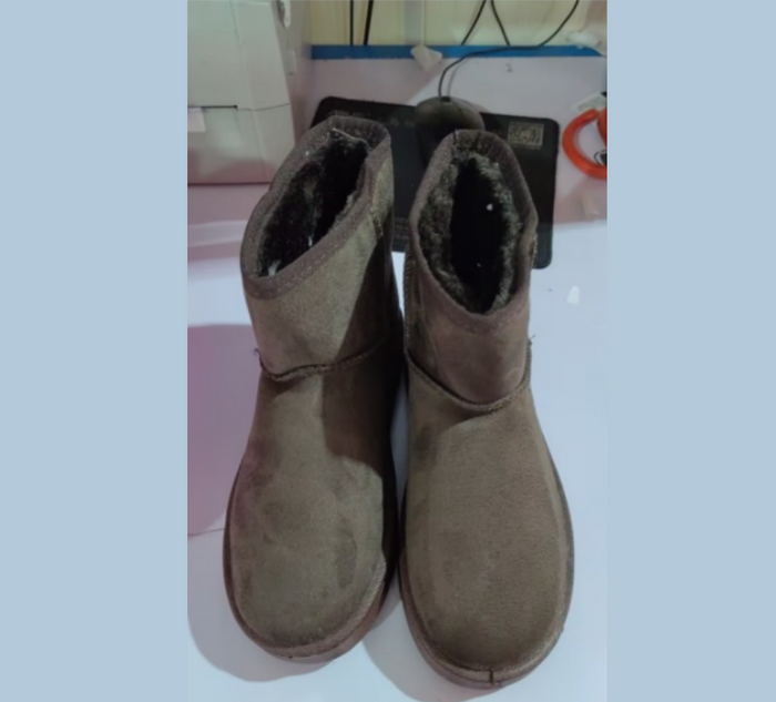 Warmfell Women's faux fur snow boots, flat and non-slip, in 11 colours