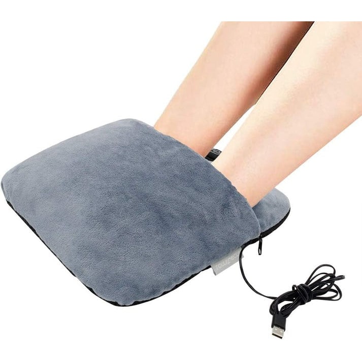 Warmfell™ Shiatsu Foot Warmer Pouch with Heat and Vibration