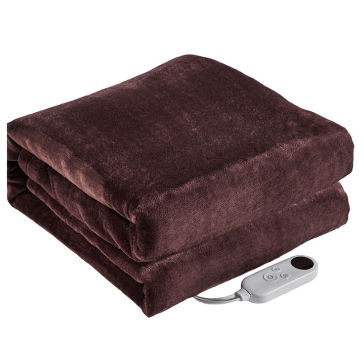 Warmfell™ Heated Flannel Blanket with Timer and 6 Heat Levels
