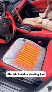 Warmfell™ Graphene Heated Seat Cushion with 3 Heat Levels