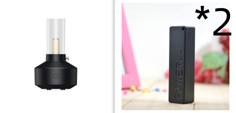Retro Aroma Diffuser With Candlelight Filament Night Light