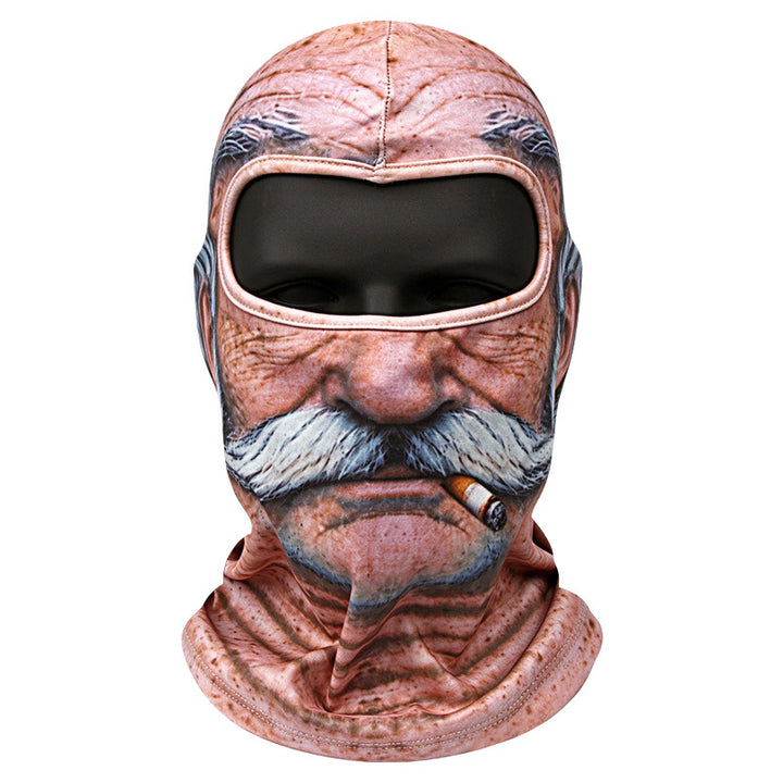 3D Funny Balaclava – Warm Fleece Novelty Ski Mask