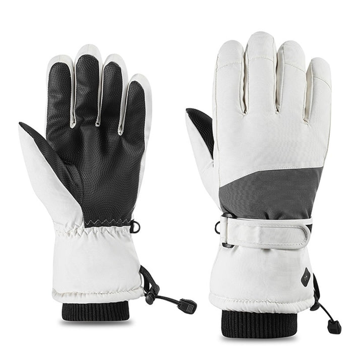 Warmfell Waterproof Ski Gloves with Touchscreen Fingers
