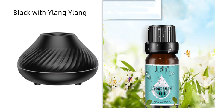 Volcanic Flame Aroma Diffuser Essential Oil Lamp, 130ml USB