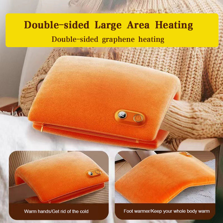 Warmfell™ Rechargeable Hand Warmer with Instant Heat and 10-Hour Battery