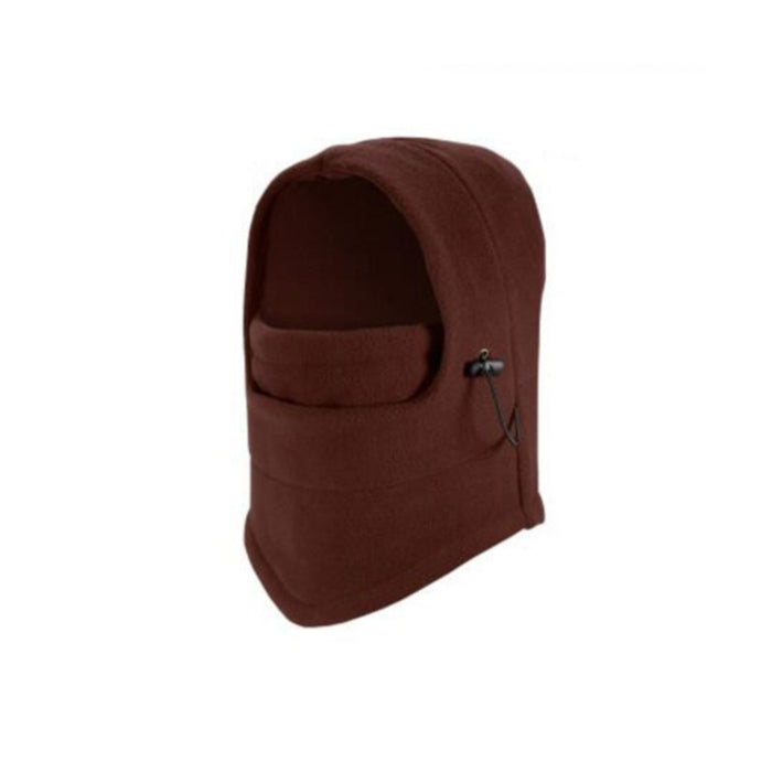 Warmfell 3-in-1 fleece balaclava with drawstring