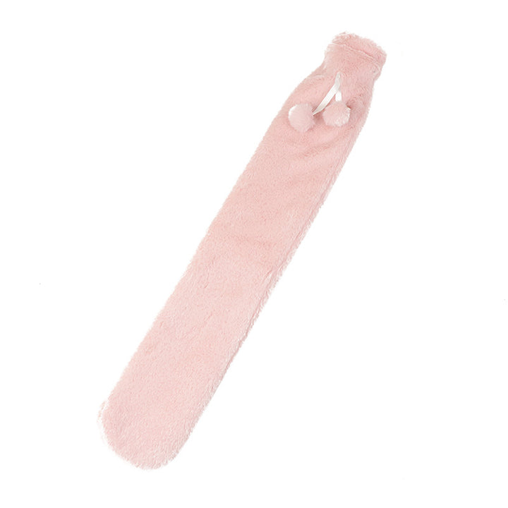 Cute 2 Litre Hot Water Bottle With Soft Fleece Cover
