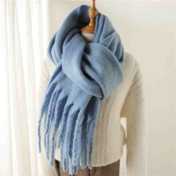 Warmfell Thick Fluffy Winter Scarf in 19 Colours