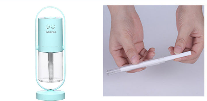 USB Air Humidifier with Projection Night Light, Ultrasonic Mist