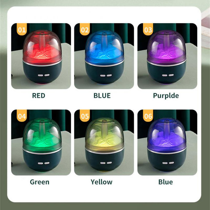 Ultrasonic Aroma Diffuser – Colourful Light and Heavy Mist
