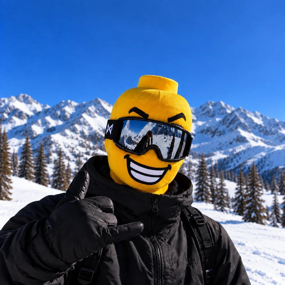 Funny Face Balaclava – Windproof Novelty Ski Mask