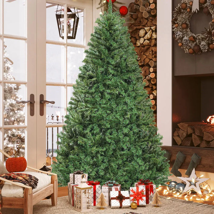 Warmfell Full Artificial Spruce Christmas Tree, 7.5ft Unlit