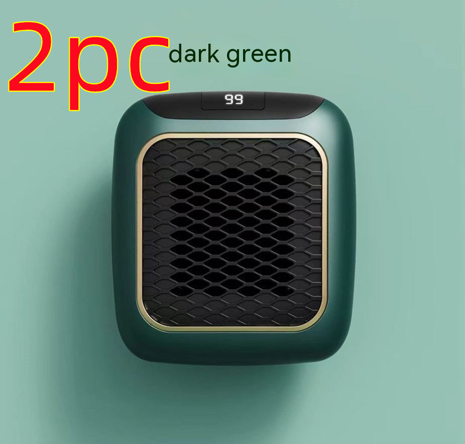 Mini Wall Mounted Fan Heater With 800W PTC Heating