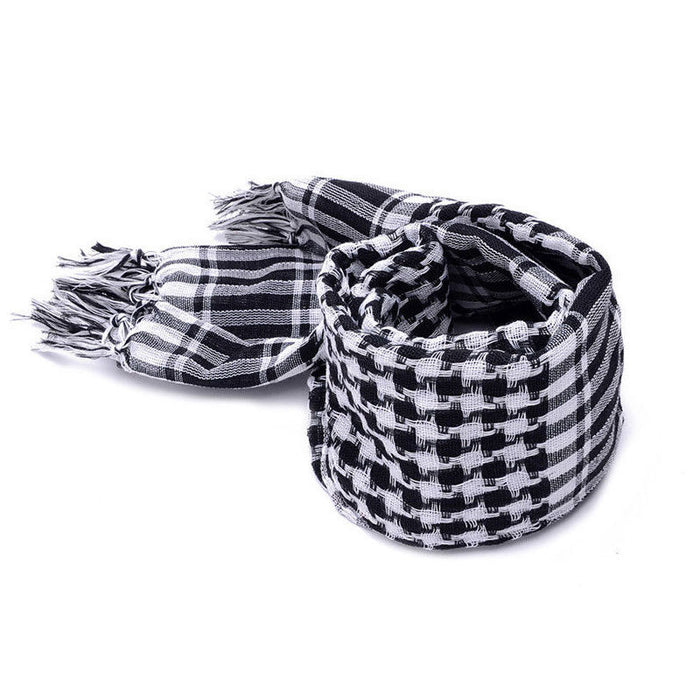 Warmfell Shemagh Scarf in Soft Cotton, Large 110 x 110 cm
