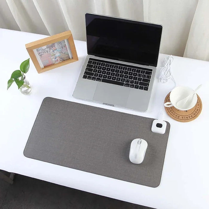 Warmfell™ Heated Desk Mat With Adjustable 35–50°C Temperature